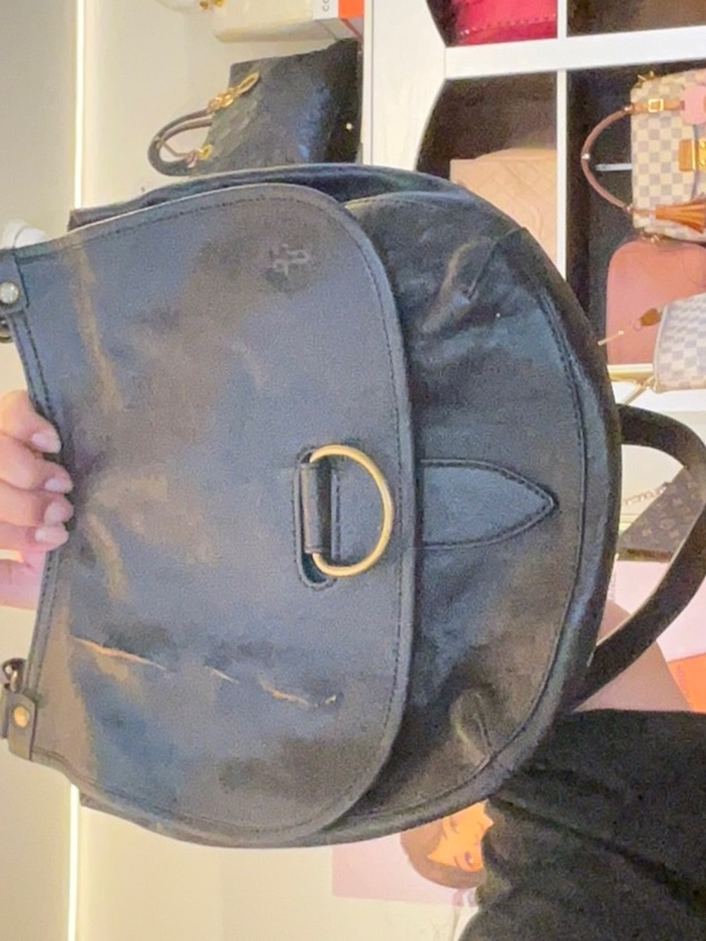 15. FRYE slashed  sold as is Desc in live no cancel/returns